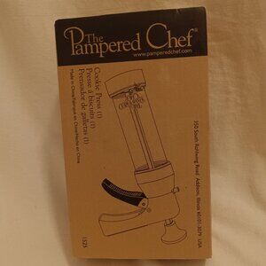 Pampered Chef cookie press